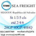 Shantou Port Seefracht Versand nach República del Salvador